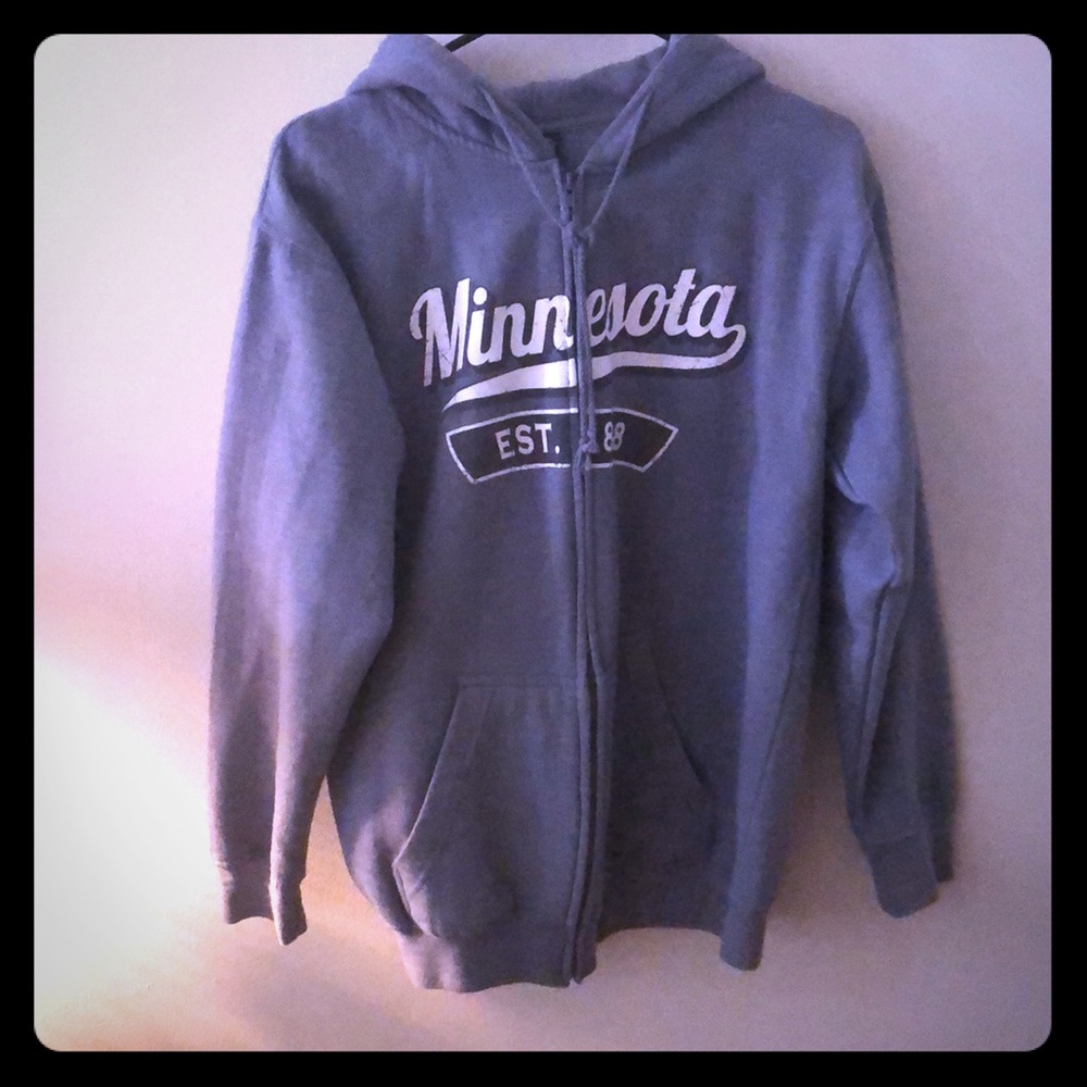 Minnesota zip up sweater !
